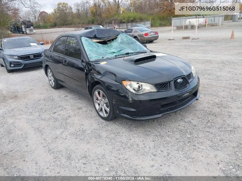 2006 Subaru Impreza Wrx Tr VIN: JF1GD79696G515068 Lot: 40779340