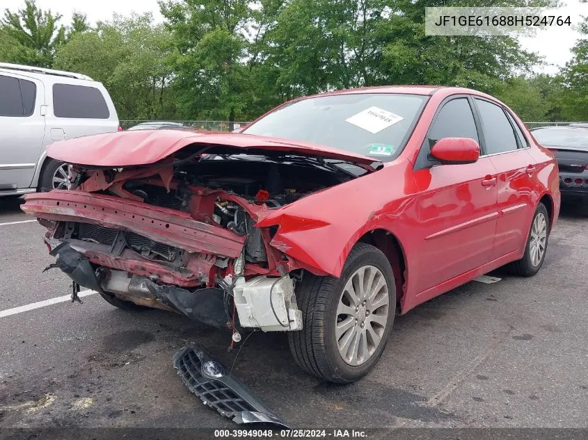 JF1GE61688H524764 2008 Subaru Impreza 2.5I