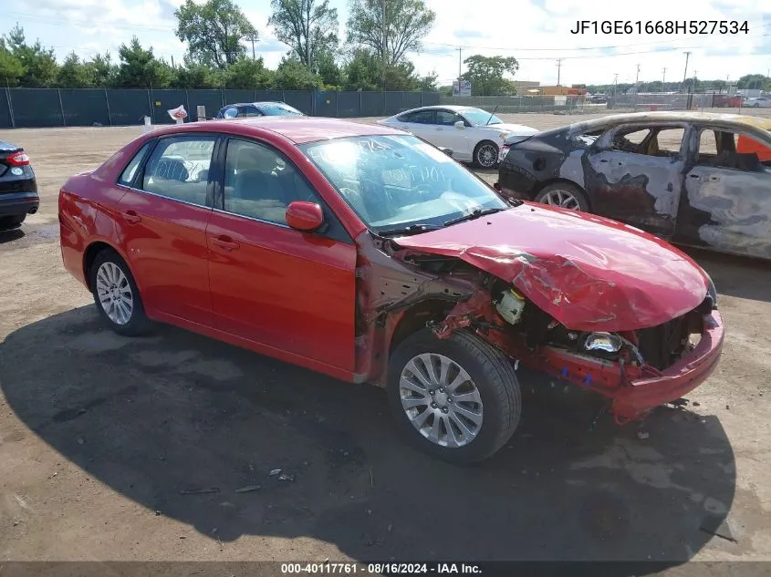 JF1GE61668H527534 2008 Subaru Impreza 2.5I