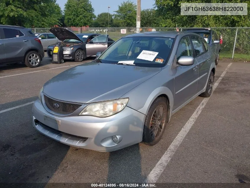 JF1GH63638H822000 2008 Subaru Impreza Outback Sport