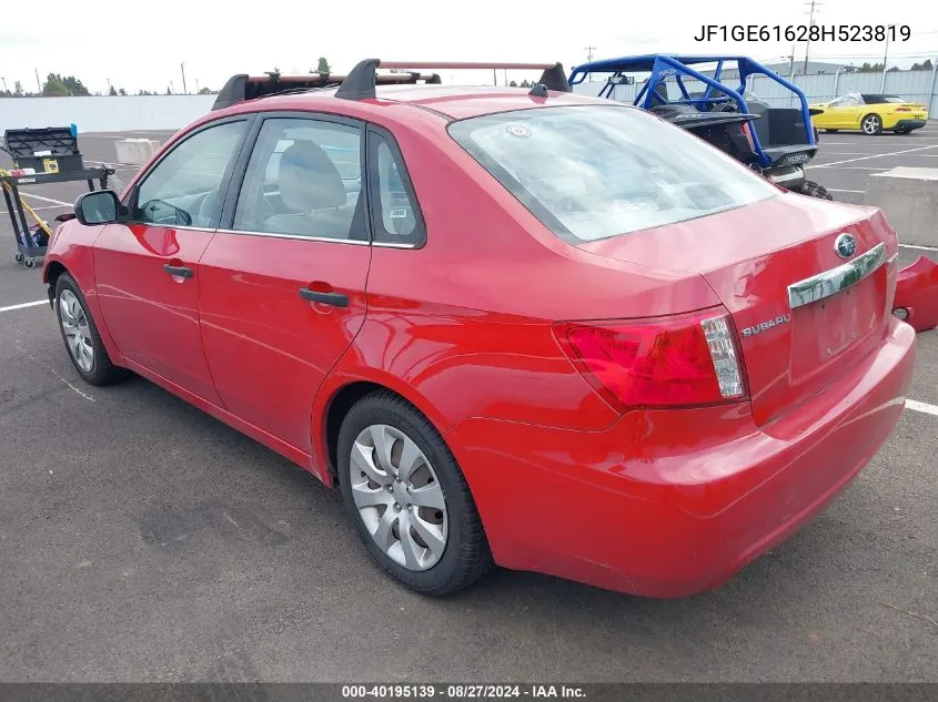 JF1GE61628H523819 2008 Subaru Impreza 2.5I