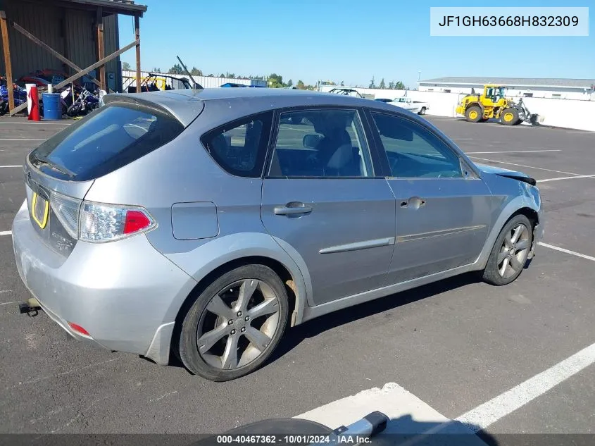 2008 Subaru Impreza Outback Sport Outback Sport VIN: JF1GH63668H832309 Lot: 40467362