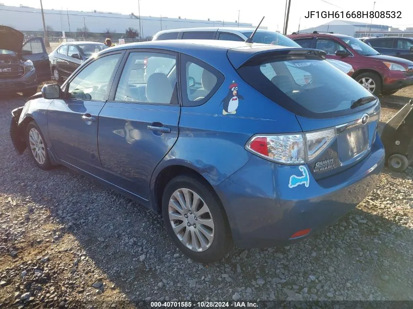 JF1GH61668H808532 2008 Subaru Impreza 2.5I