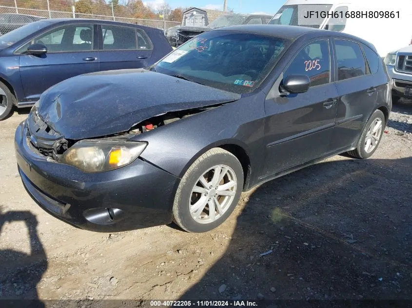 2008 Subaru Impreza Wagon (Natl) I W/Premium Pkg VIN: JF1GH61688H809861 Lot: 40722205