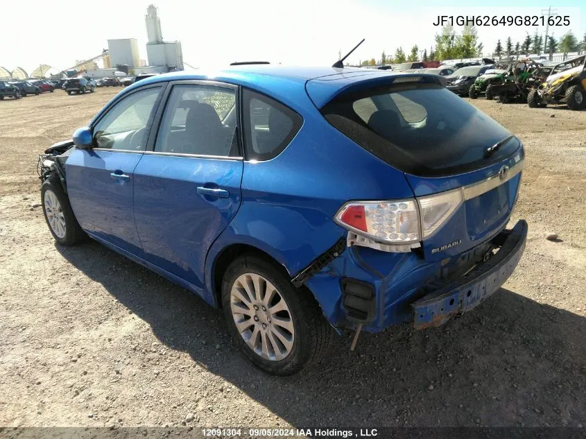 JF1GH62649G821625 2009 Subaru Impreza 2.5I