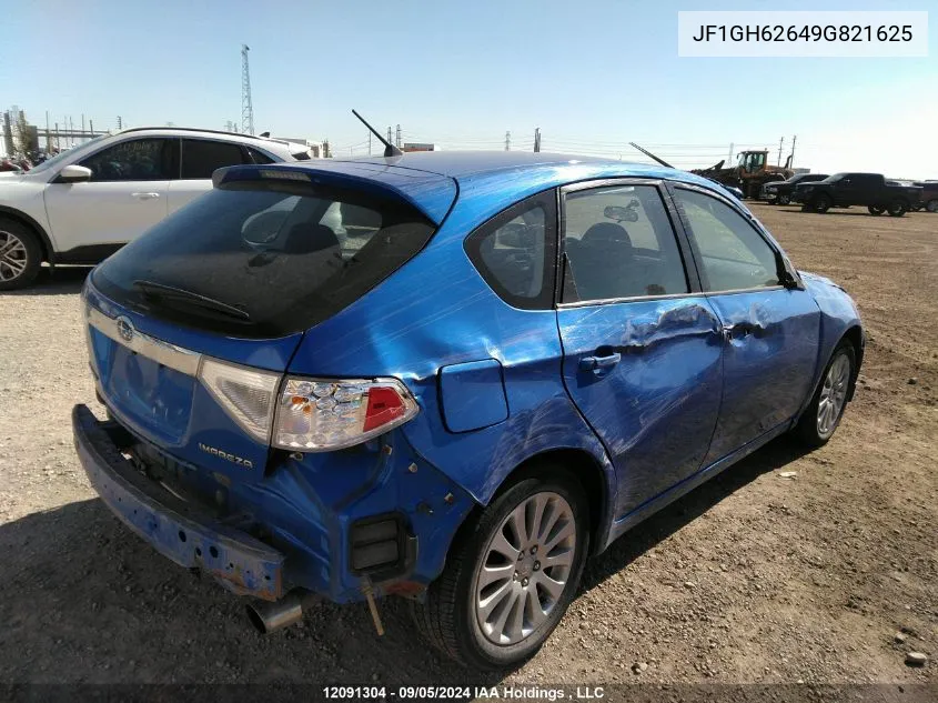 JF1GH62649G821625 2009 Subaru Impreza 2.5I