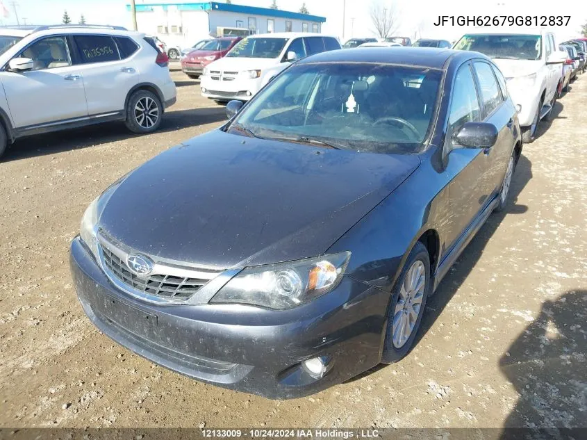 2009 Subaru Impreza 2.5I VIN: JF1GH62679G812837 Lot: 12133009