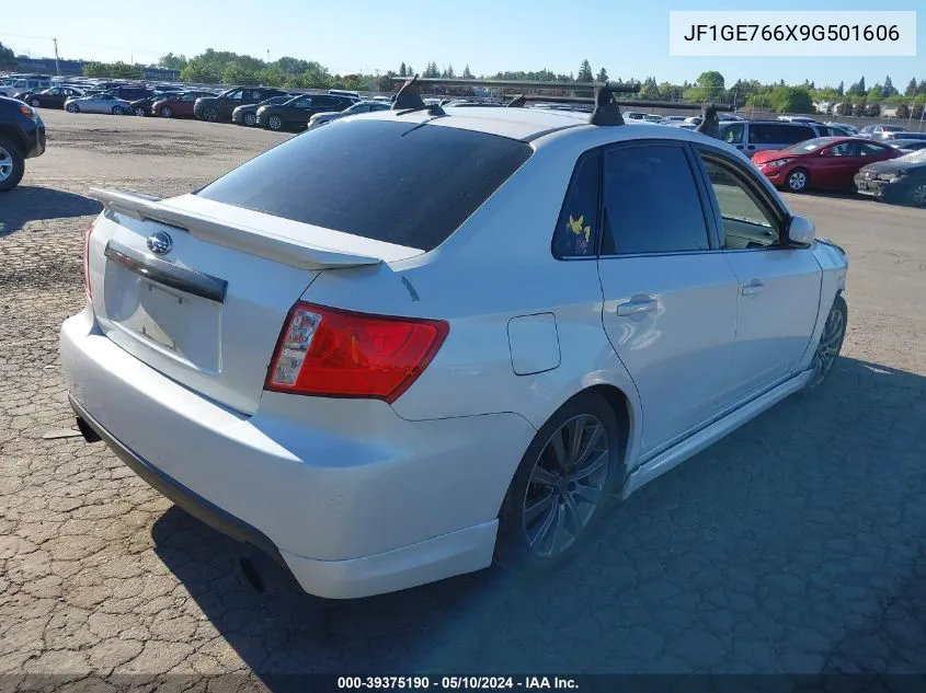 2009 Subaru Impreza Wrx VIN: JF1GE766X9G501606 Lot: 39375190