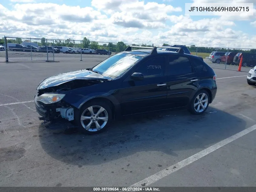 2009 Subaru Impreza Outback Sport VIN: JF1GH63669H806715 Lot: 39709654