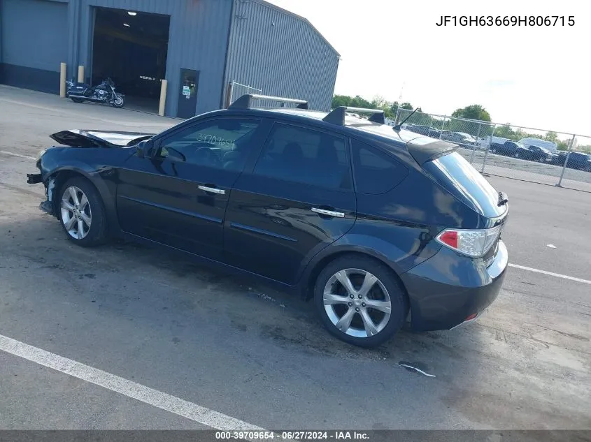 JF1GH63669H806715 2009 Subaru Impreza Outback Sport