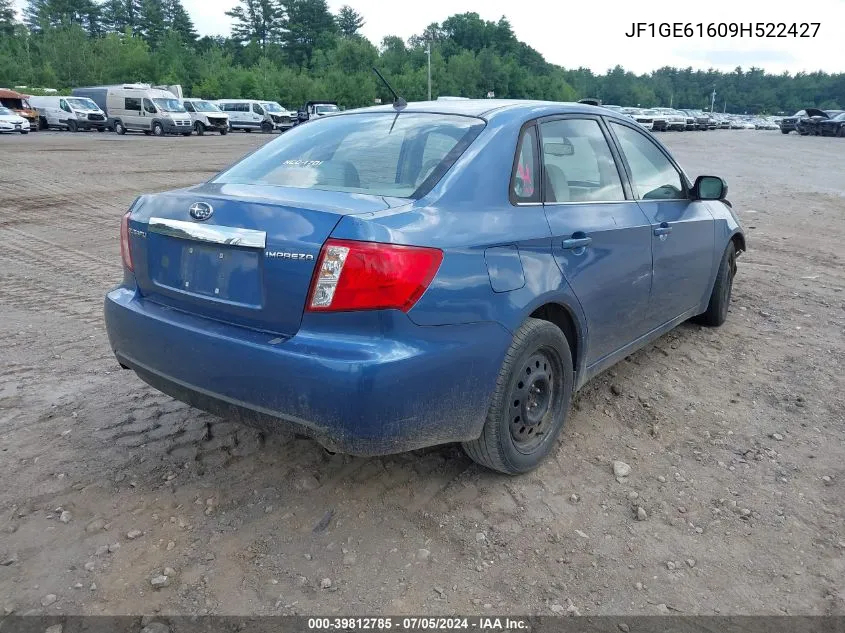 JF1GE61609H522427 2009 Subaru Impreza 2.5I