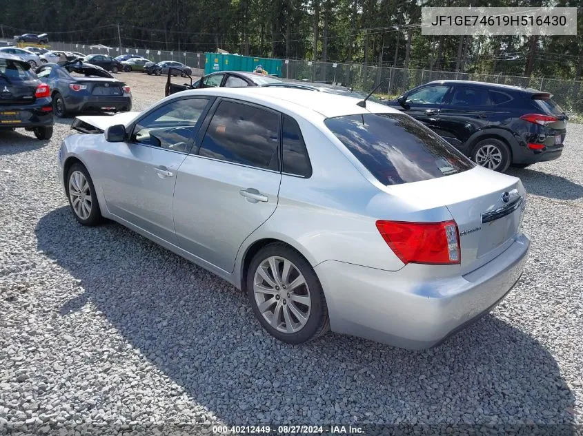 JF1GE74619H516430 2009 Subaru Impreza 2.5Gt