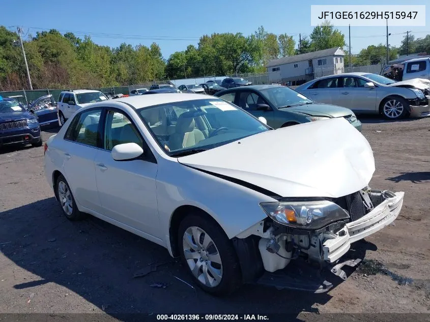 JF1GE61629H515947 2009 Subaru Impreza 2.5I