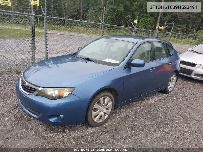 2009 Subaru Impreza 2.5I VIN: JF1GH61639H523491 Lot: 40274192