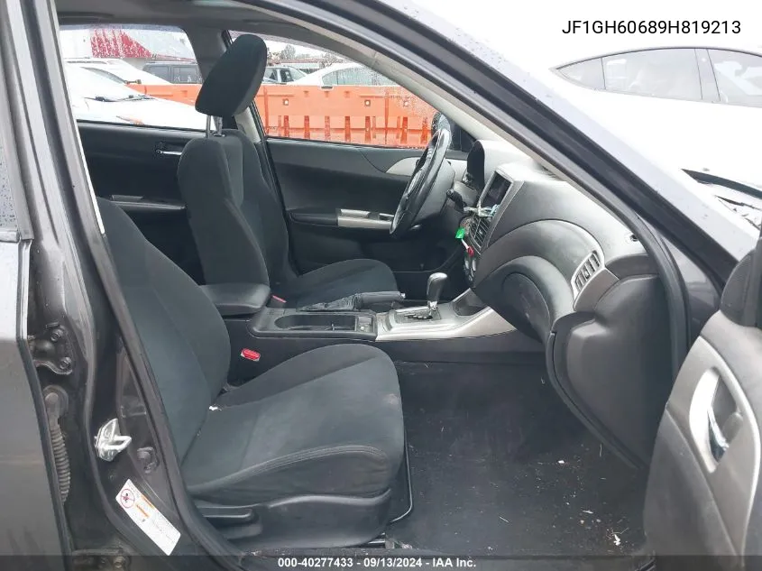 JF1GH60689H819213 2009 Subaru Impreza 2.5I