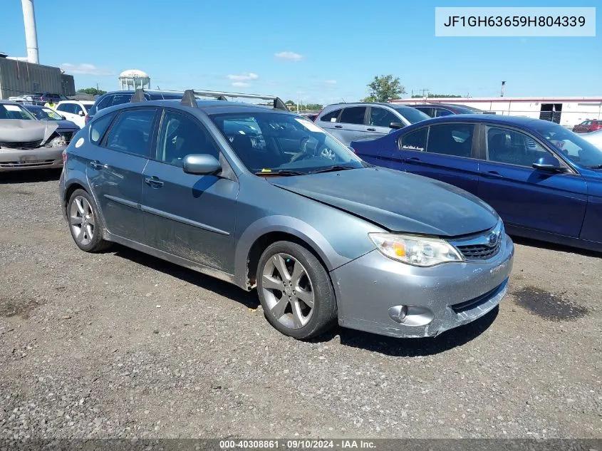 2009 Subaru Impreza Outback Sport Outback Sport VIN: JF1GH63659H804339 Lot: 40308861