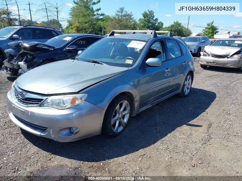 2009 Subaru Impreza Outback Sport Outback Sport VIN: JF1GH63659H804339 Lot: 40308861