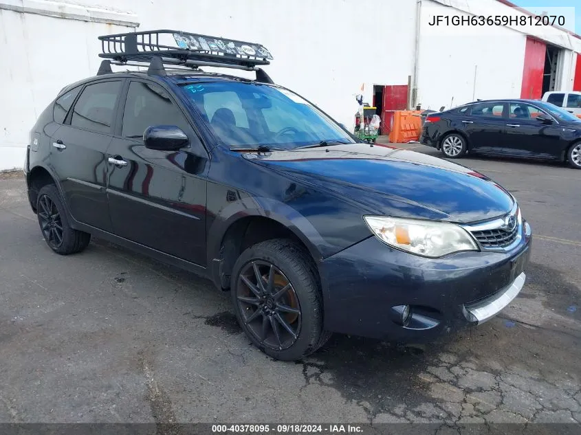 2009 Subaru Impreza Outback Sport VIN: JF1GH63659H812070 Lot: 40378095