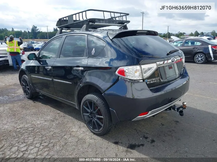 2009 Subaru Impreza Outback Sport VIN: JF1GH63659H812070 Lot: 40378095