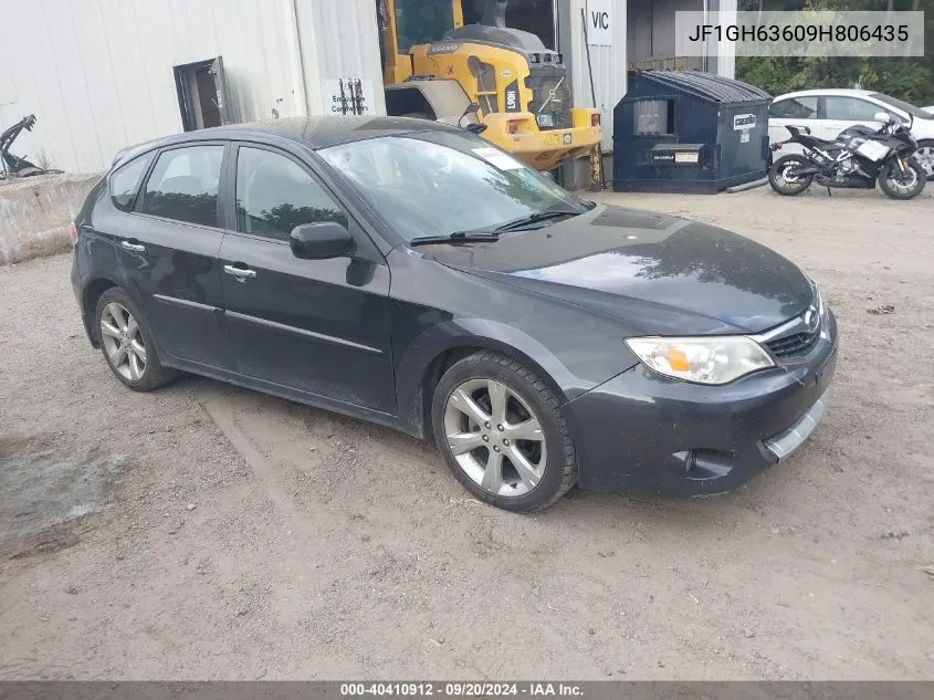 2009 Subaru Impreza Outback Sport VIN: JF1GH63609H806435 Lot: 40410912