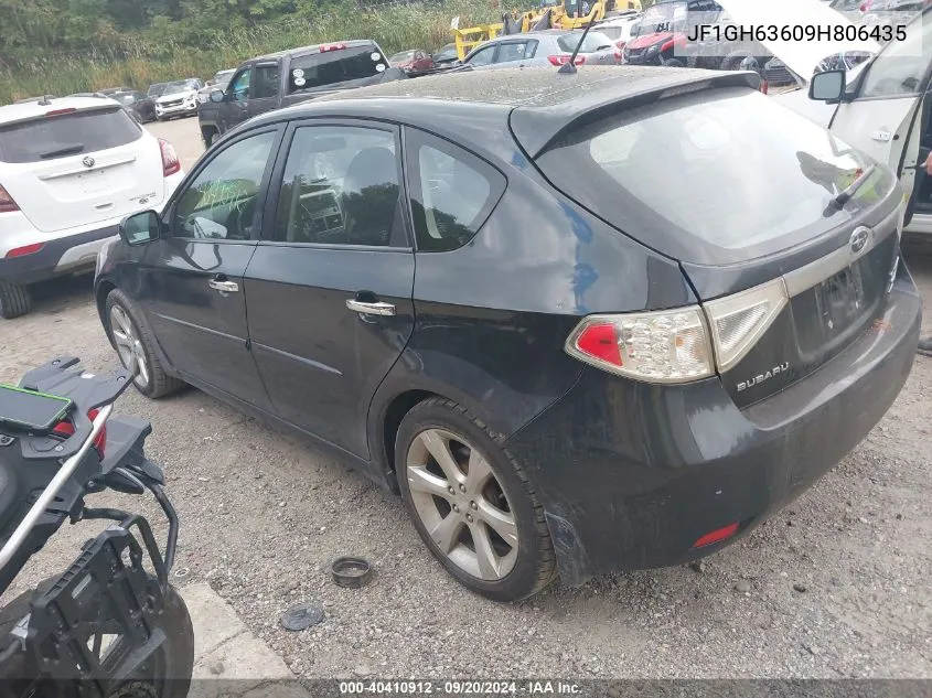 2009 Subaru Impreza Outback Sport VIN: JF1GH63609H806435 Lot: 40410912