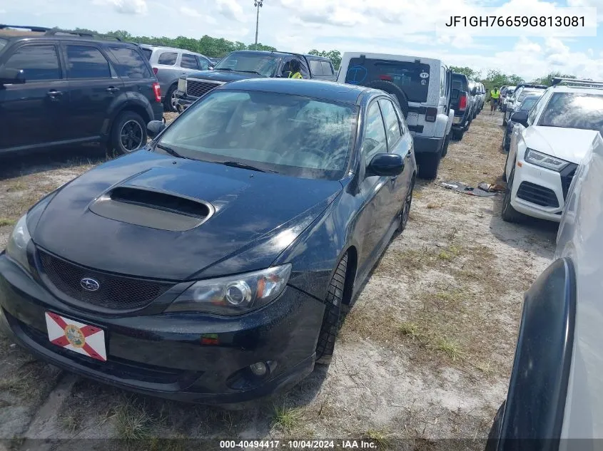 2009 Subaru Impreza Wrx VIN: JF1GH76659G813081 Lot: 40494417