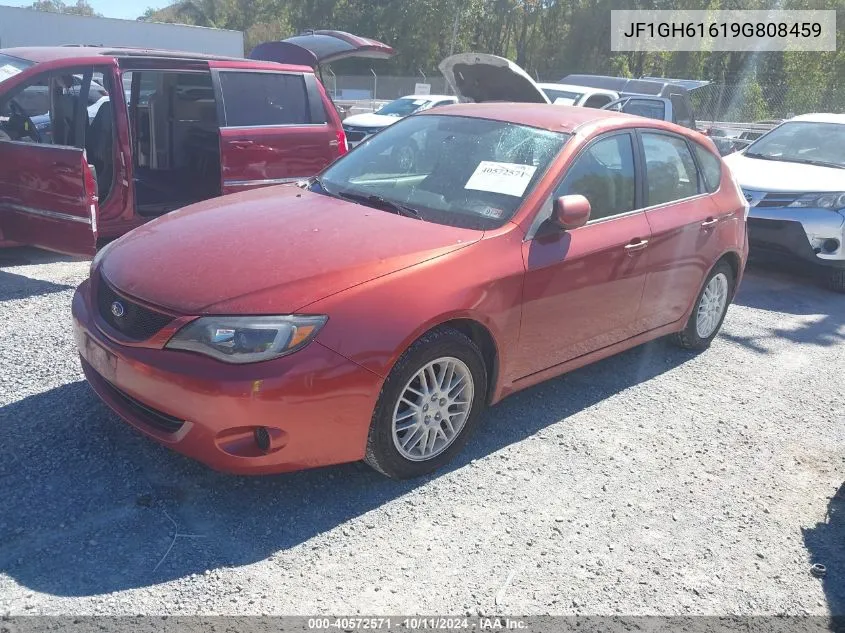 JF1GH61619G808459 2009 Subaru Impreza 2.5I