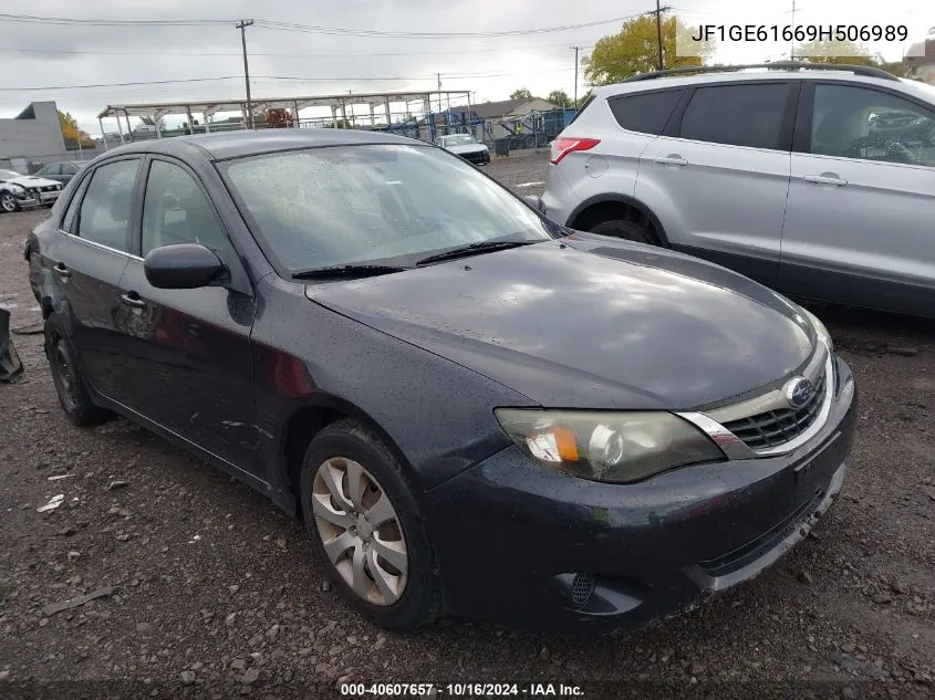 2009 Subaru Impreza 2.5I VIN: JF1GE61669H506989 Lot: 40607657