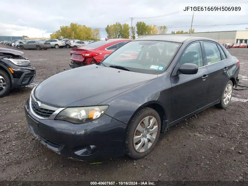 2009 Subaru Impreza 2.5I VIN: JF1GE61669H506989 Lot: 40607657