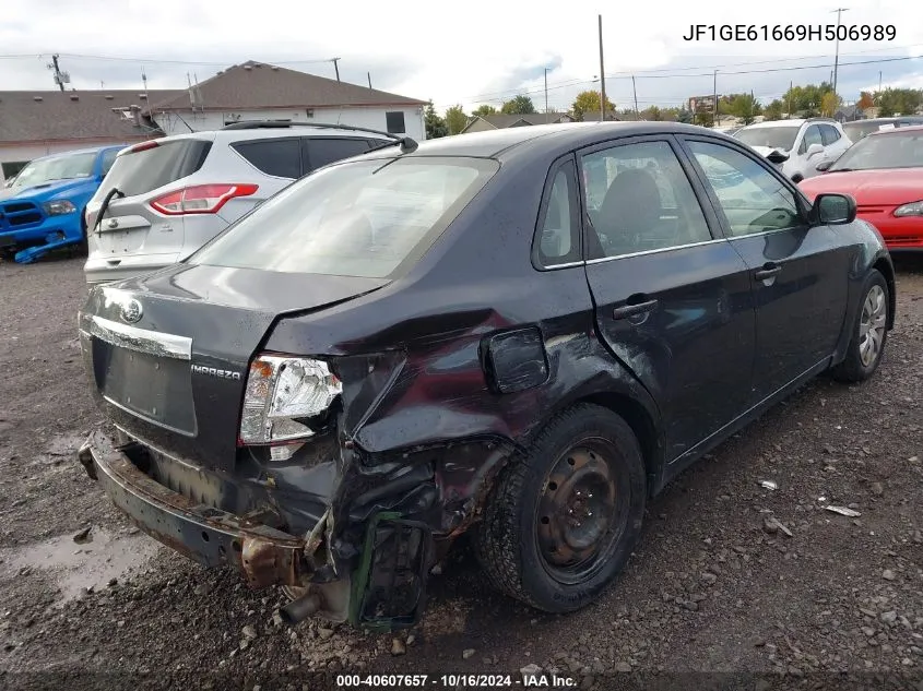 2009 Subaru Impreza 2.5I VIN: JF1GE61669H506989 Lot: 40607657