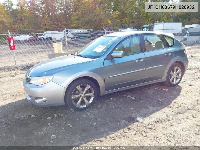 2009 Subaru Impreza Outback Sport VIN: JF1GH63679H820932 Lot: 40614374