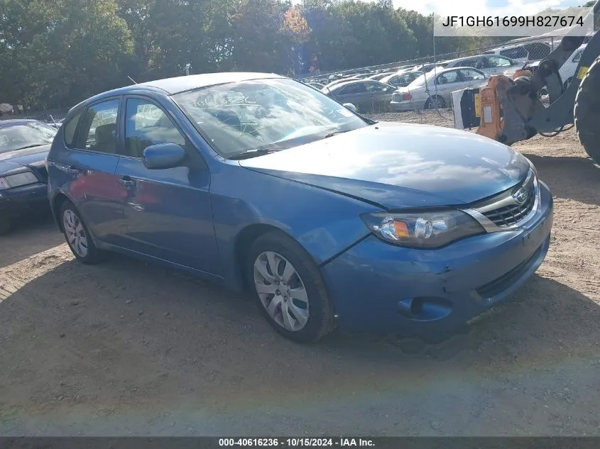 JF1GH61699H827674 2009 Subaru Impreza 2.5I