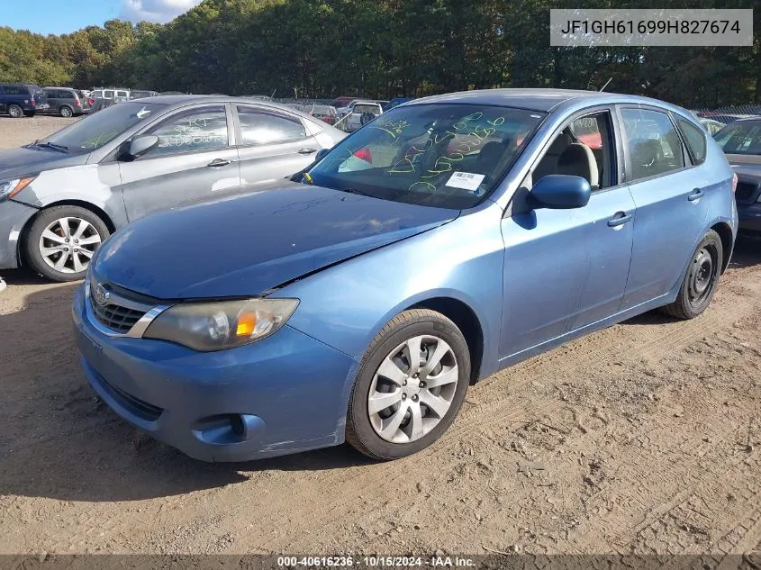 JF1GH61699H827674 2009 Subaru Impreza 2.5I