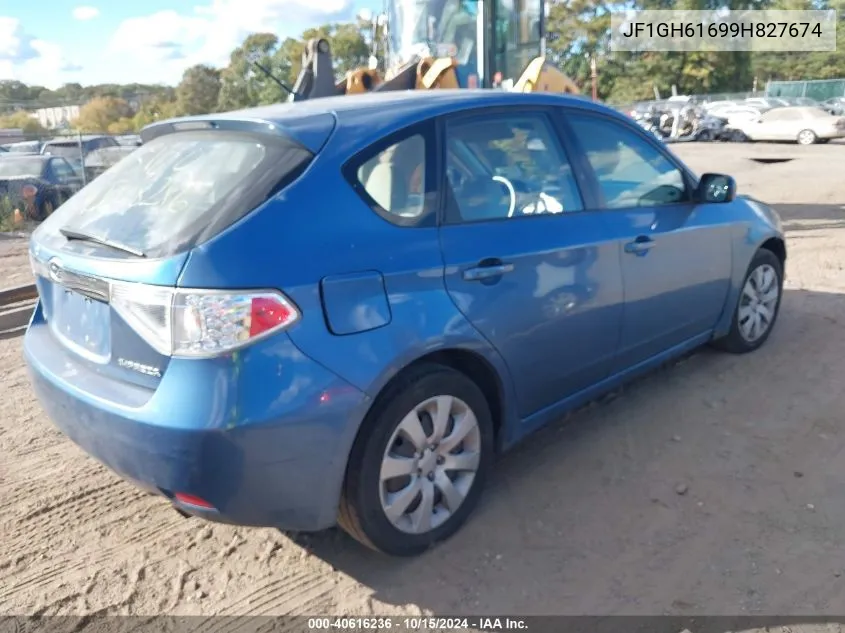 JF1GH61699H827674 2009 Subaru Impreza 2.5I