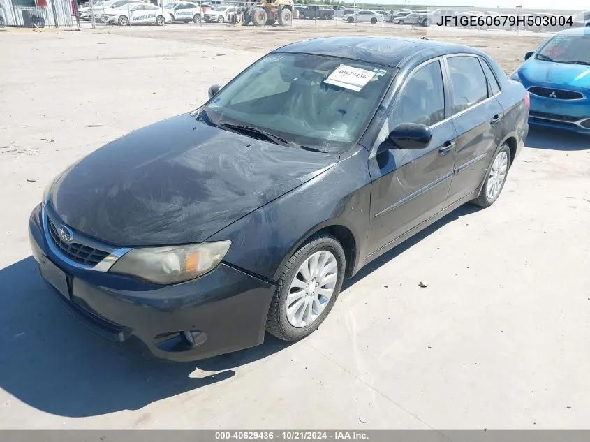 2009 Subaru Impreza 2.5I VIN: JF1GE60679H503004 Lot: 40629436