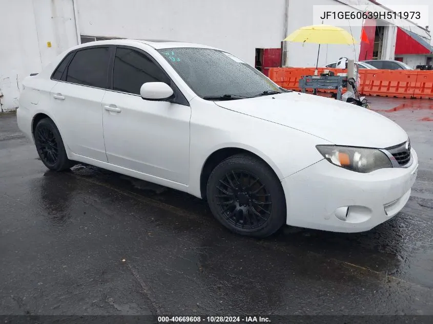 JF1GE60639H511973 2009 Subaru Impreza 2.5I