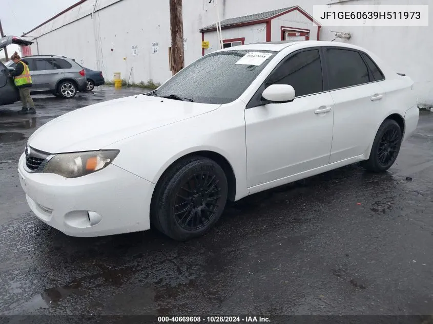 JF1GE60639H511973 2009 Subaru Impreza 2.5I