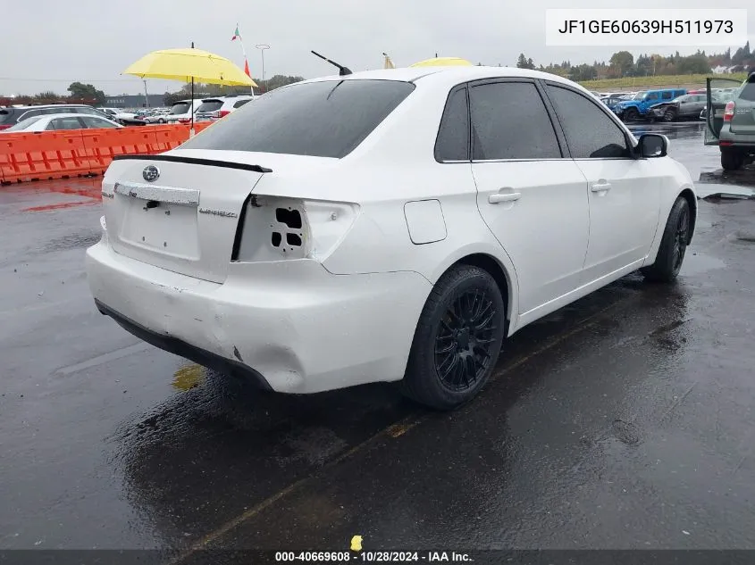 JF1GE60639H511973 2009 Subaru Impreza 2.5I