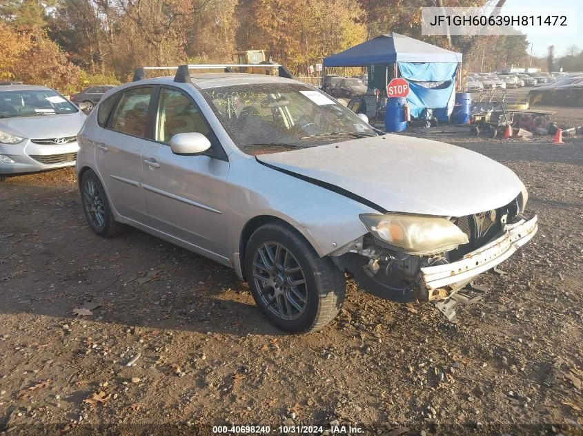 2009 Subaru Impreza 2.5I VIN: JF1GH60639H811472 Lot: 40698240