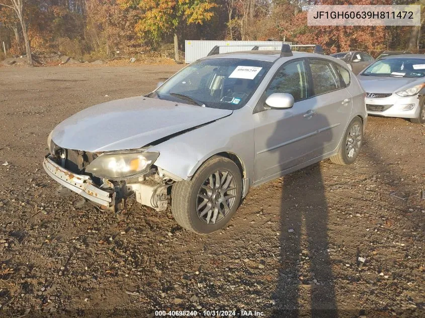 2009 Subaru Impreza 2.5I VIN: JF1GH60639H811472 Lot: 40698240