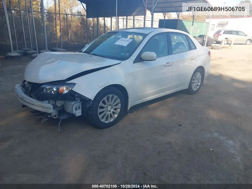 JF1GE60689H506705 2009 Subaru Impreza 2.5I