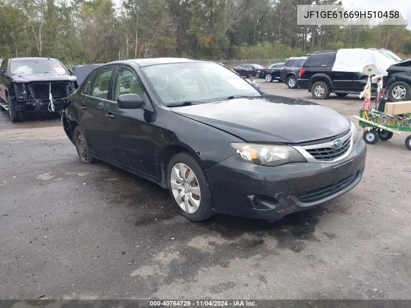 2009 Subaru Impreza 2.5I VIN: JF1GE61669H510458 Lot: 40764729