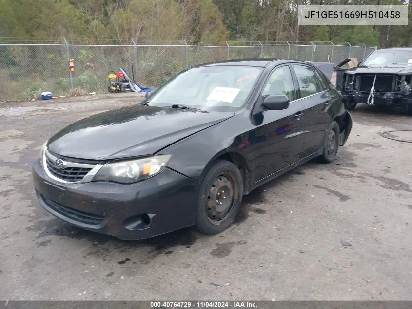 2009 Subaru Impreza 2.5I VIN: JF1GE61669H510458 Lot: 40764729