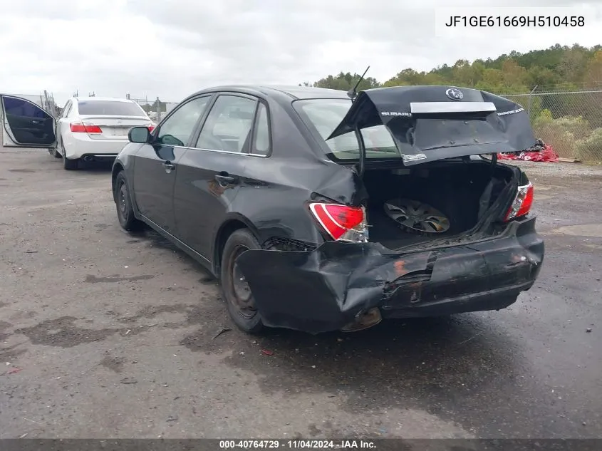 2009 Subaru Impreza 2.5I VIN: JF1GE61669H510458 Lot: 40764729