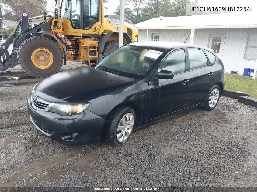 2009 Subaru Impreza 2.5I VIN: JF1GH61609H812254 Lot: 40807558