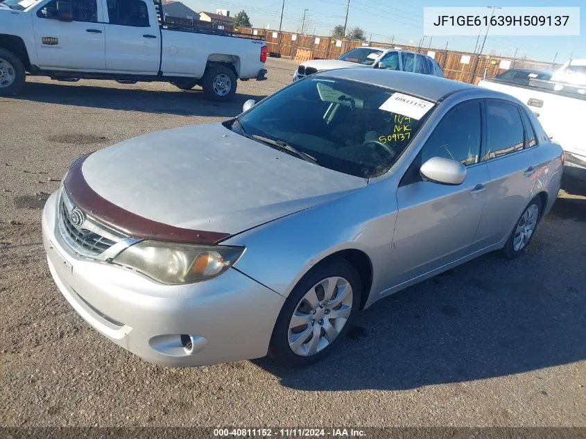 2009 Subaru Impreza 2.5I VIN: JF1GE61639H509137 Lot: 40811152