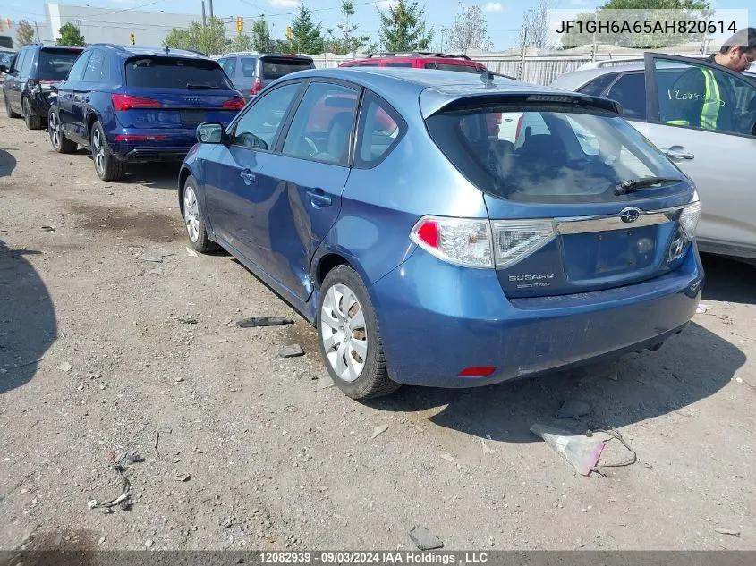 2010 Subaru Impreza 2.5I VIN: JF1GH6A65AH820614 Lot: 12082939