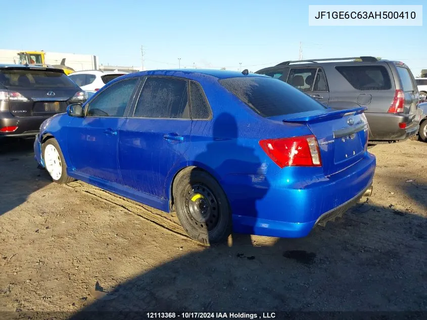 2010 Subaru Impreza 2.5I VIN: JF1GE6C63AH500410 Lot: 12113368