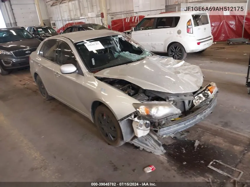 JF1GE6A69AH512175 2010 Subaru Impreza 2.5I