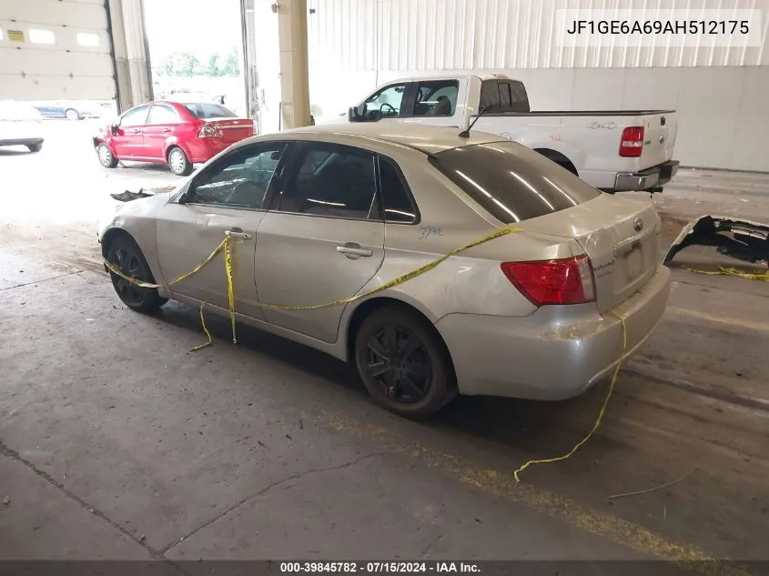 2010 Subaru Impreza 2.5I VIN: JF1GE6A69AH512175 Lot: 39845782